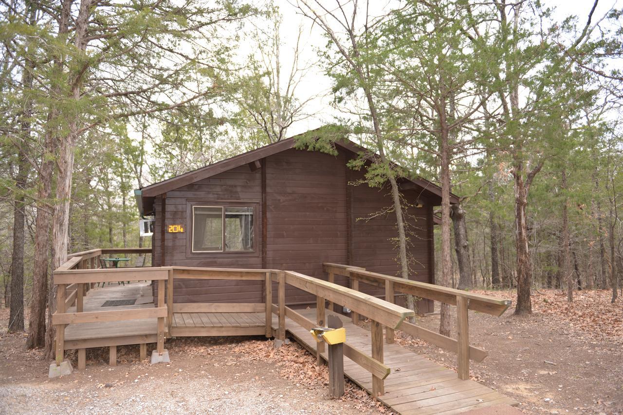 Lake Texoma Camping Resort Cabin 4 Willow Spring Bagian luar foto
